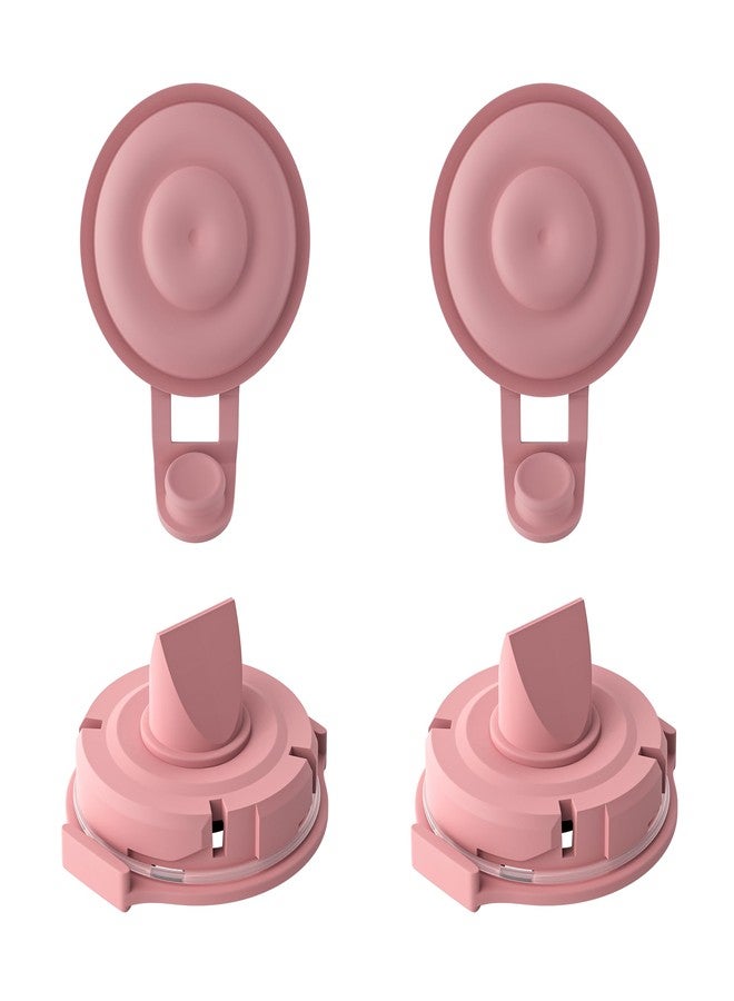 TOVVILD Replacement Pump Parts Compatible with Momcozy M9 Pump Parts Include 2PCS Duckbill Valves & 2PCS Diaphragms for momcozy m9 Replacement Parts (4PCS) - Image 1